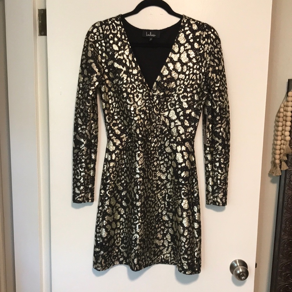 NEW LuLus‎ Shimmer Dress. Size XS